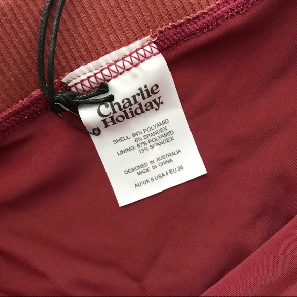 NWT Charlie Holiday High Cut Bikini Bottoms - Picture 5 of 5